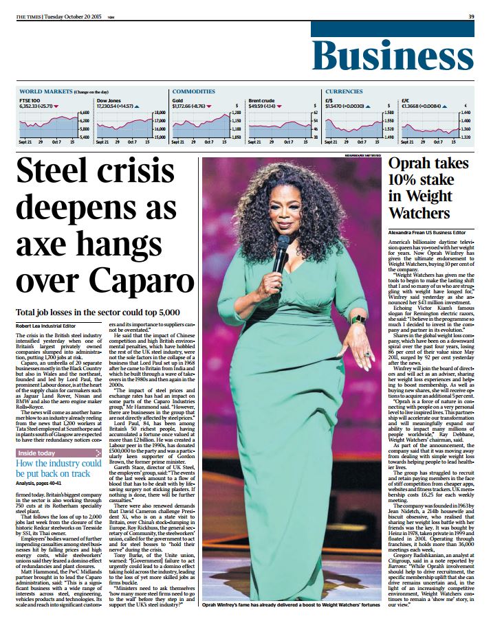 The Times Business - Need to Know AM